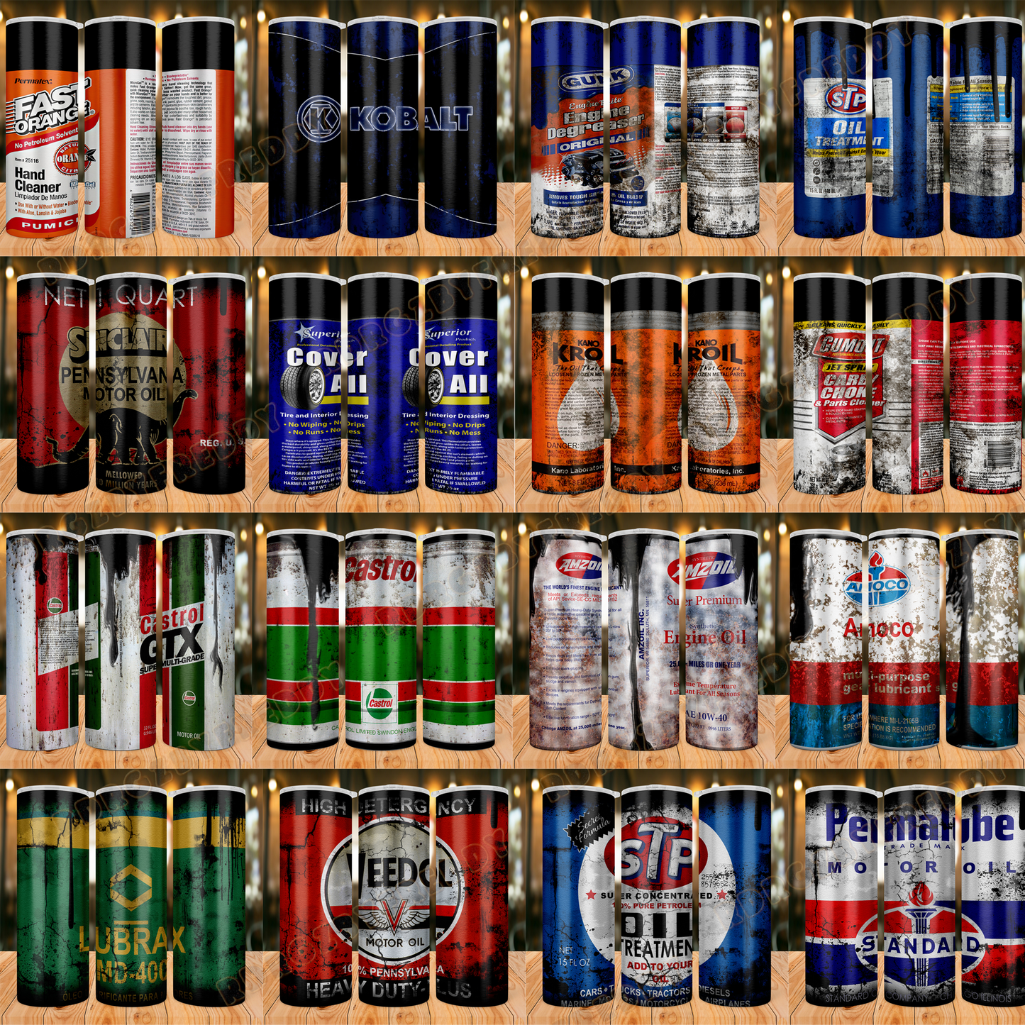 Car Mechanic Oil Filter Bundle Tumbler Wrap, Bestseller Tumbler, Automotive tumbler wrap, Rusted Spray Tumbler, Oil Spray Tumbler (Copy)