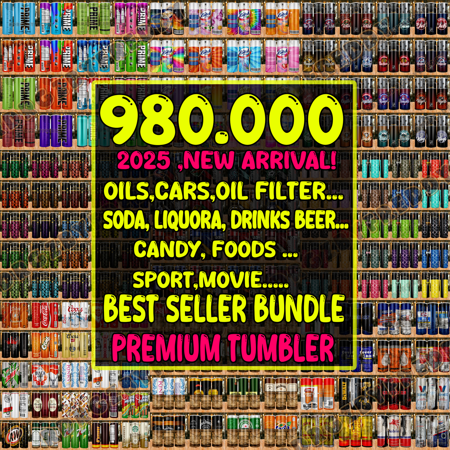 999.000 Best Seller Tumbler Wrap Bundle, Ultimate Tumbler Wrap Bundle, design bundle for tumbler sublimation, Best Selling Tumbler Wrap