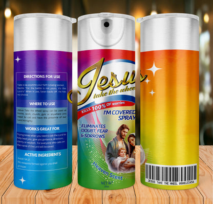 Bitch Spray Bundle Designs, Bitch Be Gone 20oz Tumbler Wrap PNG File For Sublimation, Rainbow Bitch Spray, Funny spray tumbler wrap.