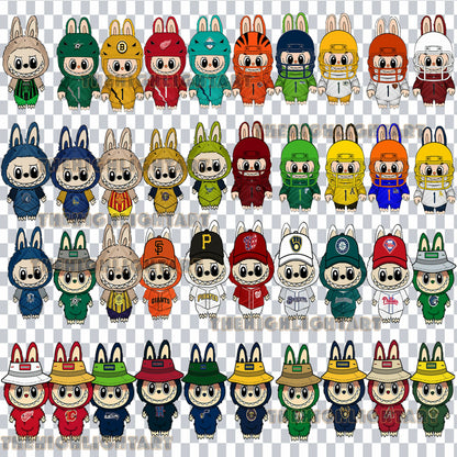 Labubu Clipart Mega Bundle, Labubu PNG Bundle, Labubu Clipart, Labubu Bundle PNG, Cute Cartoon Digital Download, La bubu PNG