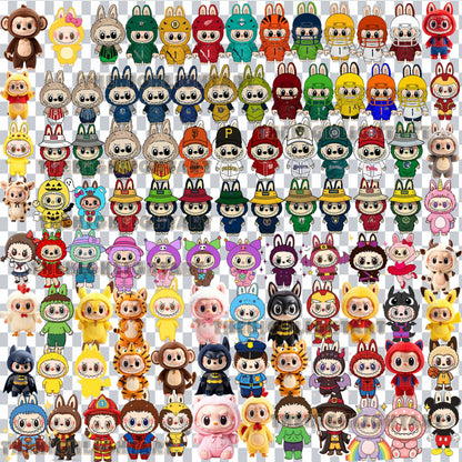 Labubu Clipart Mega Bundle, Labubu PNG Bundle, Labubu Clipart, Labubu Bundle PNG, Cute Cartoon Digital Download, La bubu PNG