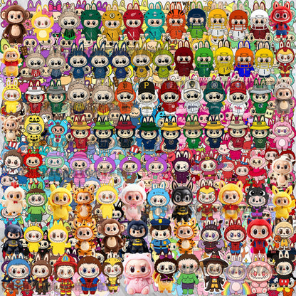 Labubu Clipart Mega Bundle, Labubu PNG Bundle, Labubu Clipart, Labubu Bundle PNG, Cute Cartoon Digital Download, La bubu PNG