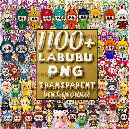 Labubu Clipart Mega Bundle, Labubu PNG Bundle, Labubu Clipart, Labubu Bundle PNG, Cute Cartoon Digital Download, La bubu PNG