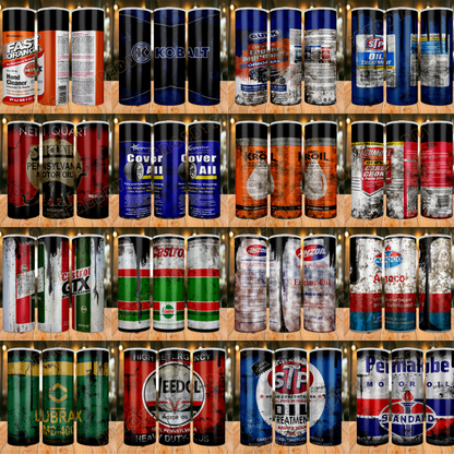 Car Mechanic Oil Filter Bundle Tumbler Wrap, Bestseller Tumbler, Automotive tumbler wrap, Rusted Spray Tumbler, Oil Spray Tumbler (Copy)