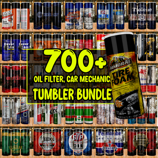 Car Mechanic Oil Filter Bundle Tumbler Wrap, Bestseller Tumbler, Automotive tumbler wrap, Rusted Spray Tumbler, Oil Spray Tumbler (Copy)